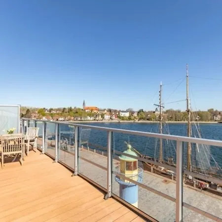 Apartmenthaus Hafenspitze Ap 41 Seeblick Blickrichtung Offene See Binnenhafen Nord Apartment