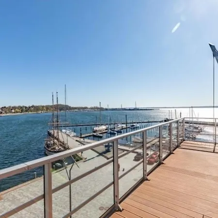 Apartment Apartmenthaus Hafenspitze Ap 41 Seeblick Blickrichtung Offene See Binnenhafen Nord