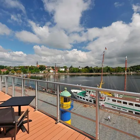 Apartment Apartmenthaus Hafenspitze Ap 41 Seeblick Blickrichtung Offene See Binnenhafen Nord *